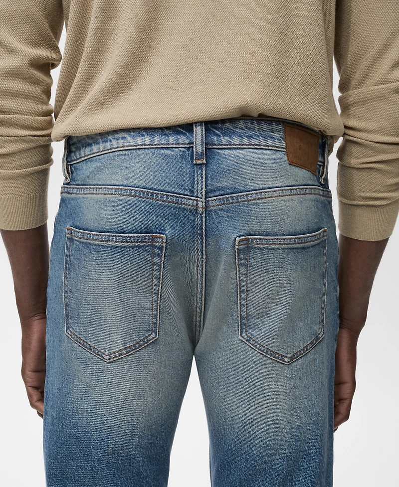 Mango Men's Ben Tapered Fit Jeans