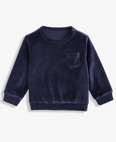 First Impressions Baby Boys Solid Velour Top, Macy's Exclusive