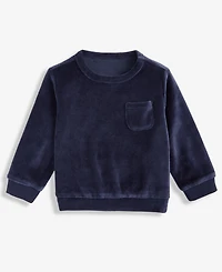 First Impressions Baby Boys Solid Velour Top, Macy's Exclusive