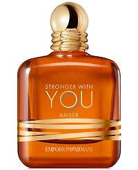 Giorgio Armani Men's Stronger With You Amber Eau de Parfum, 3.3 oz., Created For Macy's