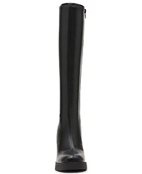 Madden Girl Women's Dreammerr Stretch Knee-High Block-Heel Boots