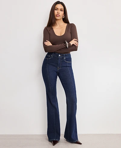 Good American Women's Flare Jeans