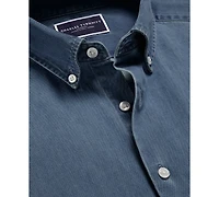 Charles Tyrwhitt Men's Denim Button-Down Shirt