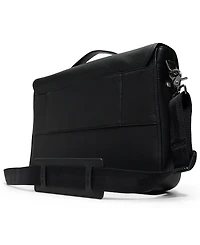 Ted Baker Irvine Pebbled Magnetic Snap Messenger Bag