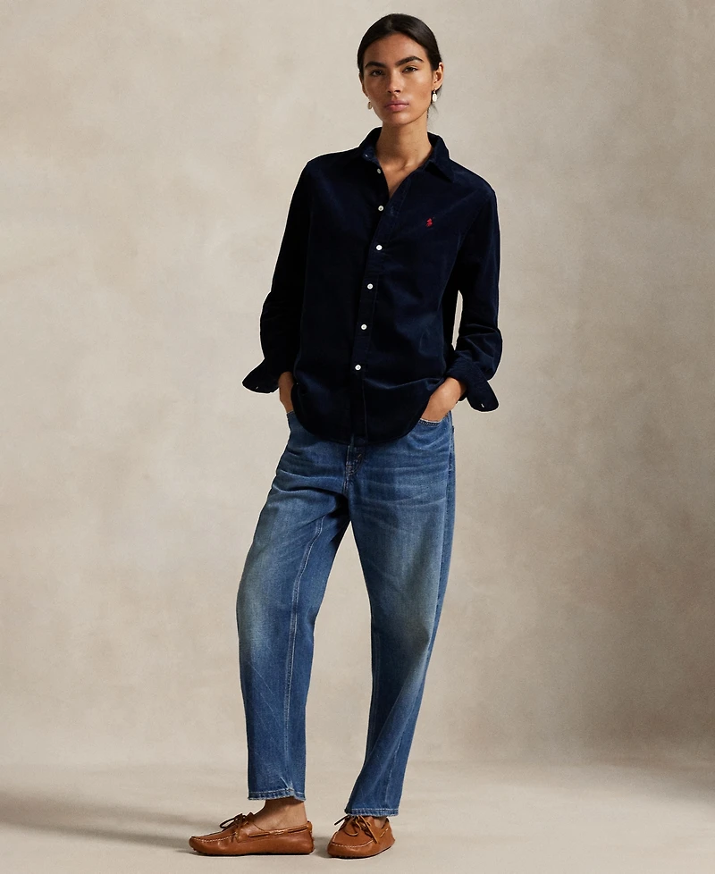 Polo Ralph Lauren Women's Classic-Fit Cotton Corduroy Shirt