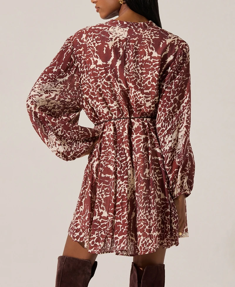 Astr the Label Women's Marisela Long-Sleeve Dress