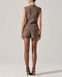 Astr the Label Women's Gisselle Crewneck Vest