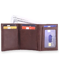Levi's Men's Crackle Tri-Fold Wallet