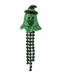Betsey Johnson Faux Stone Halloween Witch Ghost Fringe Brooch