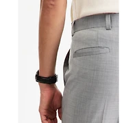 Hugo by Boss Men's Modern-Fit Dark Gray Suit Separates Pant