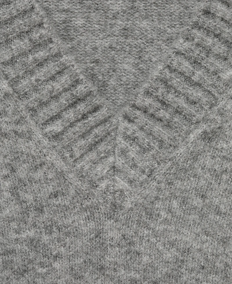 Mango Women's V-Neck Knit Sweater