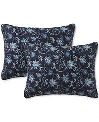 Seventh Studio Vancie Floral Pinsonic Microfiber 2-Pc. Quilt Set, Twin