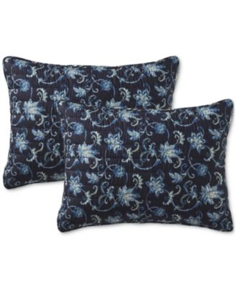 Seventh Studio Vancie Floral Pinsonic Microfiber Quilt Sets