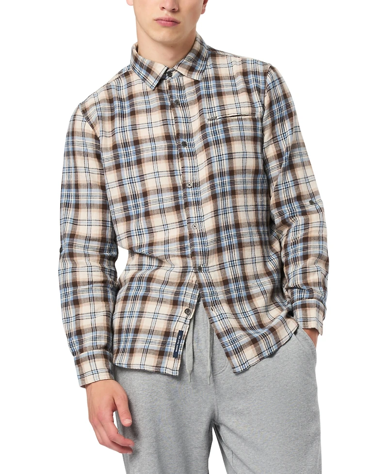 Buffalo David Bitton Men's Simbio Long-Sleeve Plaid Shirt