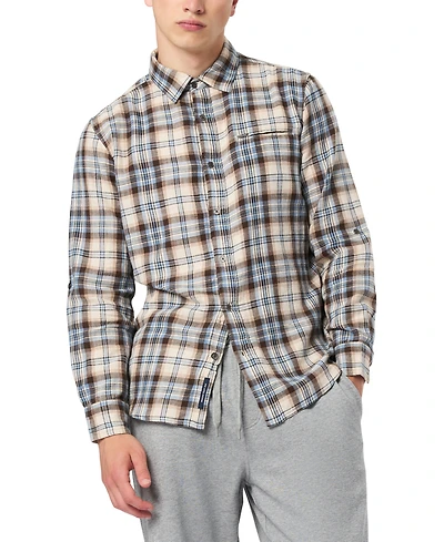 Buffalo David Bitton Men's Simbio Long-Sleeve Plaid Shirt