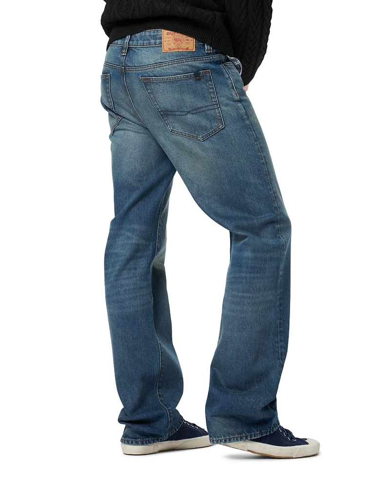 Buffalo David Bitton Men's Easy Fit Straight Ruffer Jeans