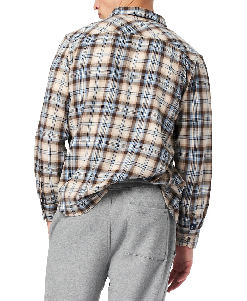 Buffalo David Bitton Men's Simbio Long-Sleeve Plaid Shirt
