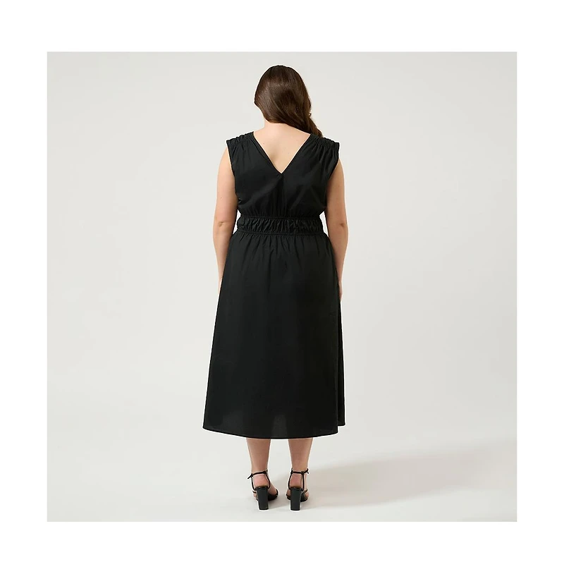 Estelle Allyssa Elasticated Midi Dress