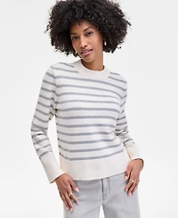 On 34th Women's Long Sleeve Crewneck Sweater, Macy's Exclusive