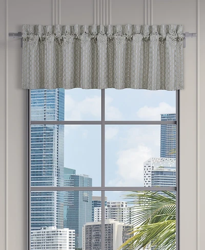 J Queen New York Metropolitan Window Straight Valance, 18" x 88"