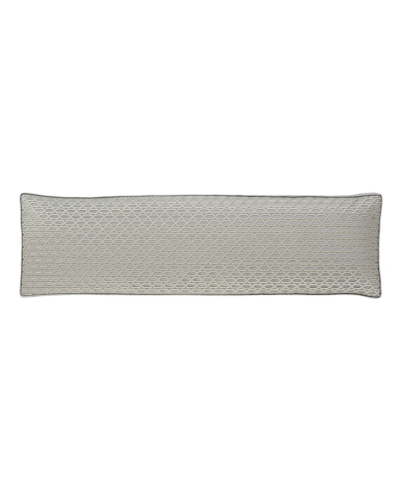 J Queen New York Metropolitan Bolster Decorative Pillow, 15" x 52"