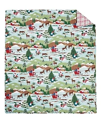Levtex Merry Mountains Reversible Quilted Throw, 50" x 60"