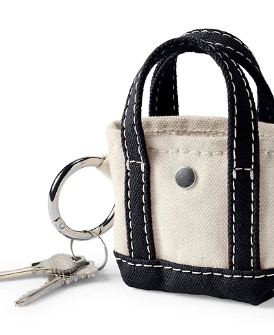 Lands' End Micro Canvas Tote Charm