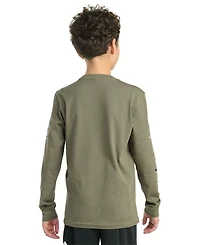 adidas Big Boys Play Your Way Long Sleeve T-Shirt