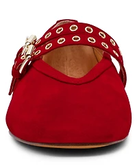 Steve Madden Women's Lydia Mary-Jane Ballet Flats