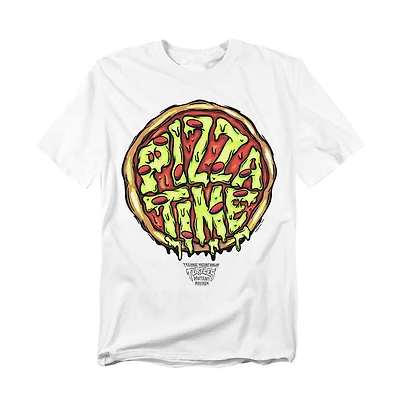 Logovision Men's Tmnt Mutant Mayhem Pizza Time T-Shirt
