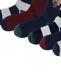 Polo Ralph Lauren Men's 6-Pack Bear Crew Socks