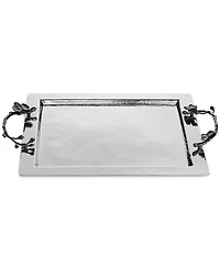 Michael Aram Black Orchid Handled Serving Tray