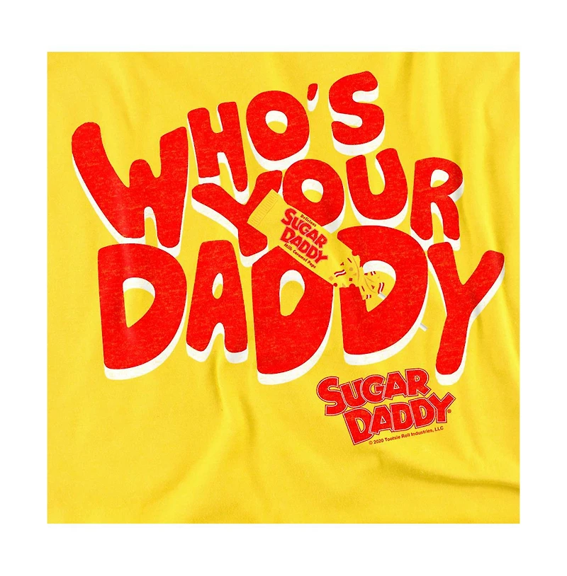 Logovision Big & Tall Tootsie Roll Whos Your Daddy T-Shirt