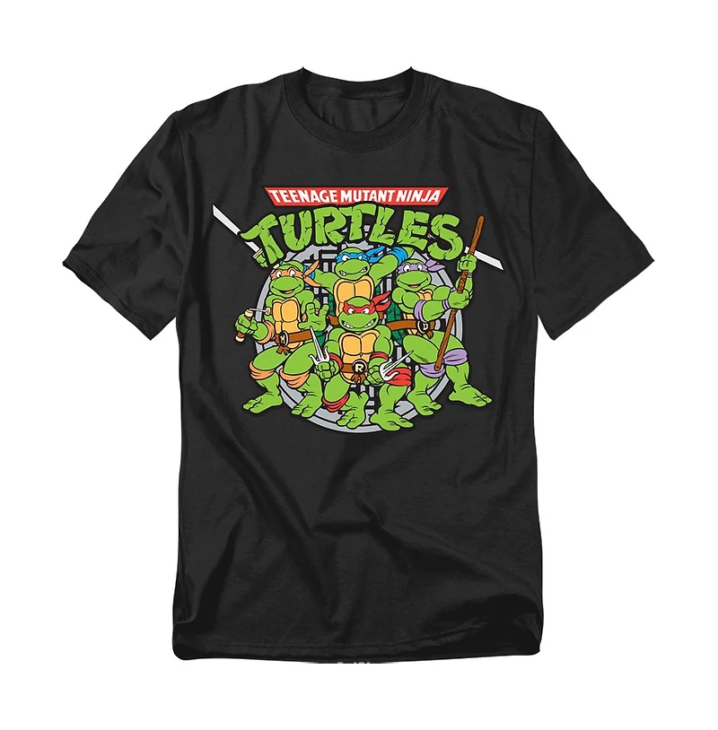Logovision Men's Teenage Mutant Ninja Turtles Classic T-Shirt