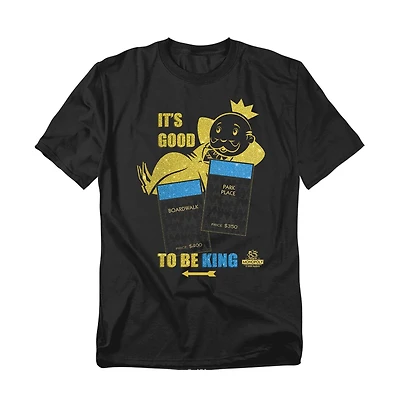 Logovision Men's Monopoly Its Good To Be King T-Shirt