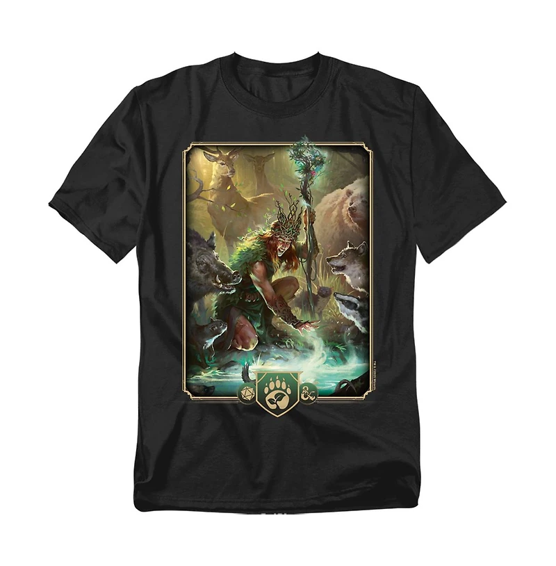 Logovision Men's Dungeons And Druid Key Art T-Shirt