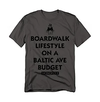Logovision Men's Monopoly Lifestyle Vs Budget T-Shirt