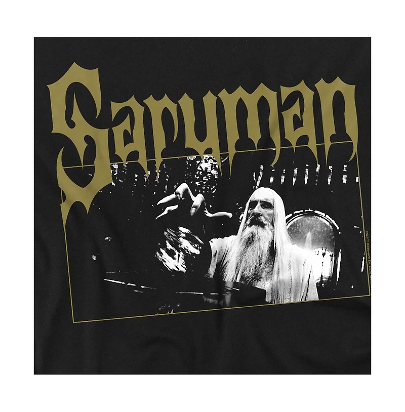 Logovision Men's Lord Of The Rings Saruman T-Shirt