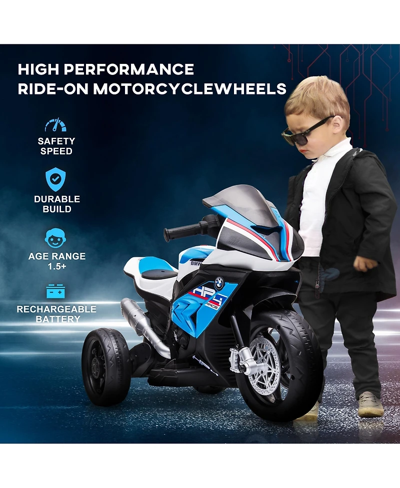 Aosom Multi-Terrain Motorbike for Kids, Battery-Operated Ride-on Vehicle