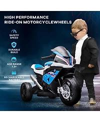 Aosom Multi-Terrain Motorbike for Kids, Battery-Operated Ride-on Vehicle