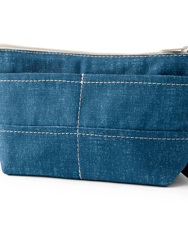 Lands' End Zipper Canvas Pouch