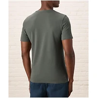 Pact Men's Organic Cotton Luxe Stretch Jersey Slim Crew Neck Tee