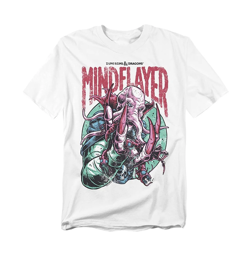 Logovision Men's Dungeons & Dragons Mindflayer Monster T-Shirt