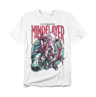 Logovision Men's Dungeons & Dragons Mindflayer Monster T-Shirt