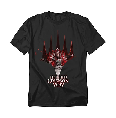 Logovision Men's Magic The Gathering Crimson Vow Logo T-Shirt
