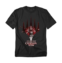 Logovision Men's Magic The Gathering Crimson Vow Logo T-Shirt