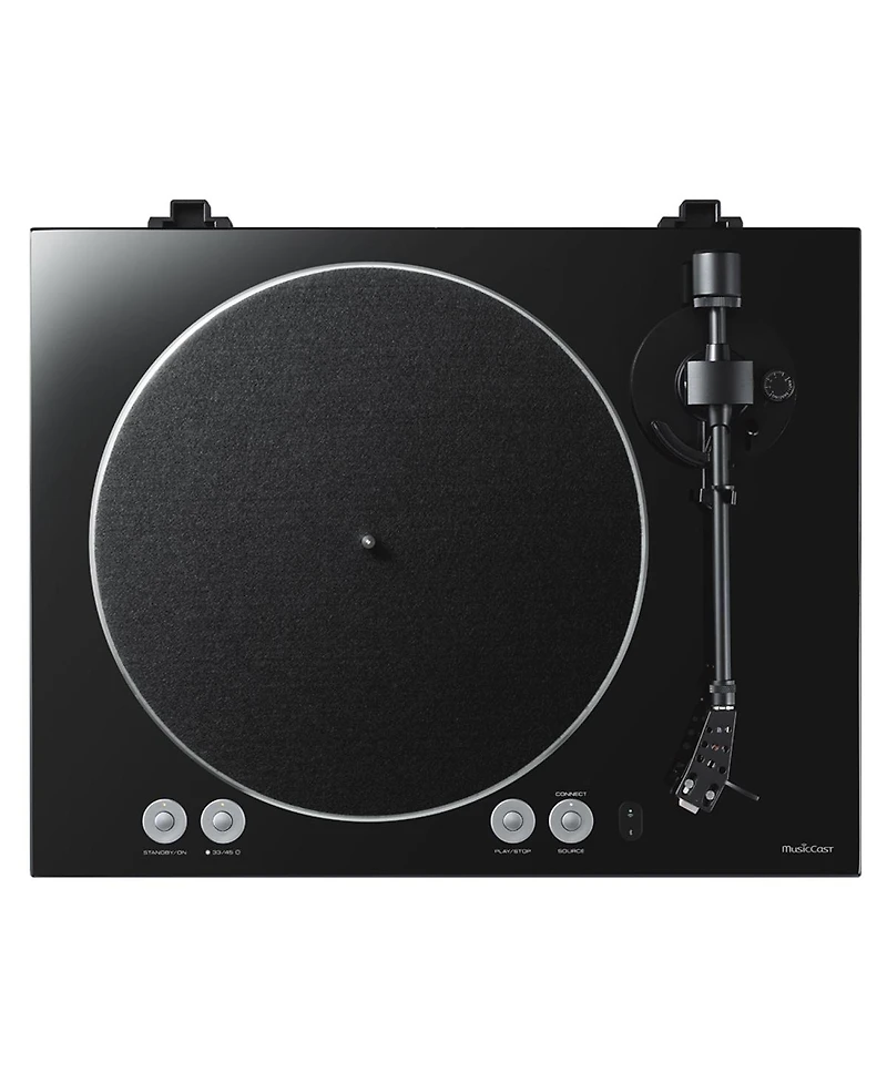 Yamaha MusicCast Vinyl 500 Wi-Fi Turntable (Piano Black)