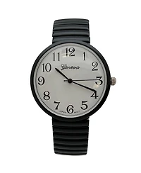Olivia Pratt Black Stretch Small Face Everyday Classic Women Watch
