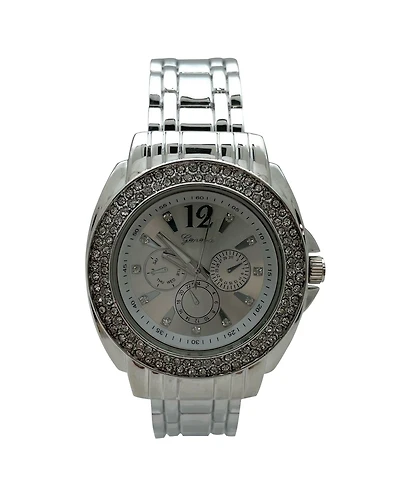 Olivia Pratt Everyday Dress Up Bangle Women Watch, Silver