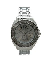 Olivia Pratt Everyday Dress Up Bangle Women Watch, Silver